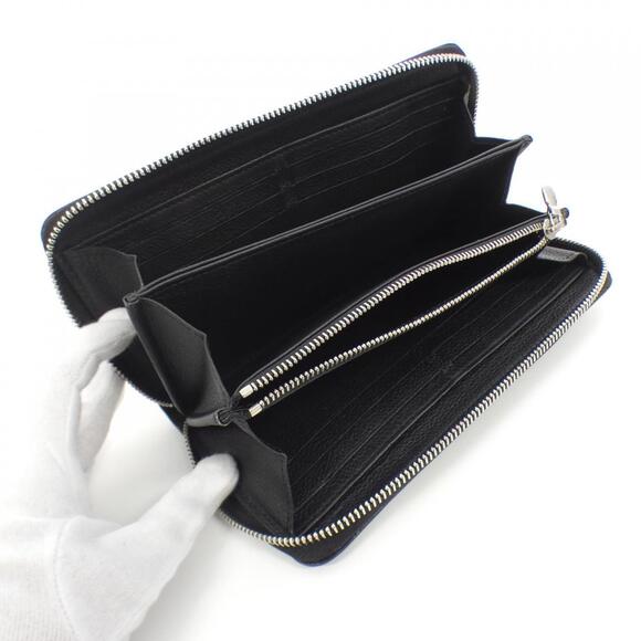 Auth Louis Vuitton Zippy Lockme Wallet #163477L48B - Picture 8 of 9